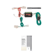 CURT 56149 Vehicle-Side Custom 4-Pin Trailer Wiring Harness, Fits Select Hyundai Accent Sedan