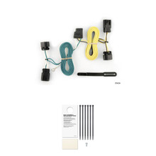 CURT 55434 Vehicle-Side Custom 4-Pin Trailer Wiring Harness, Fits Select Chevrolet Cobalt, Pontiac G5, Pursuit Sedan