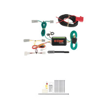 CURT 56173 Vehicle-Side Custom 4-Pin Trailer Wiring Harness, Fits Select Honda Accord with LED Taillights