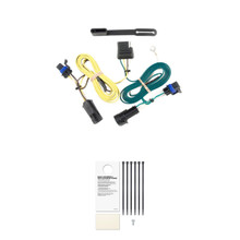 CURT 56013 Vehicle-Side Custom 4-Pin Trailer Wiring Harness, Fits Select Chevrolet Malibu, Pontiac G6