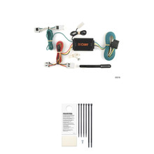 CURT 55570 Vehicle-Side Custom 4-Pin Trailer Wiring Harness, Fits Select Nissan Quest