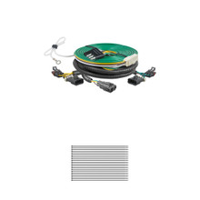 CURT 58929 Custom Towed-Vehicle RV Wiring Harness for Dinghy Towing, Fits Select Chevrolet Cobalt, HHR, Pontiac G5, Pursuit