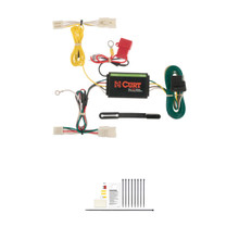 CURT 56156 Vehicle-Side Custom 4-Pin Trailer Wiring Harness, Fits Select Toyota Prius V