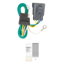 CURT 56159 Vehicle-Side Custom 4-Pin Trailer Wiring Harness, Fits Select Land Rover Evoque