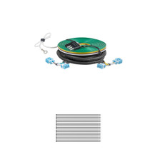 CURT 58901 Custom Towed-Vehicle RV Wiring Harness for Dinghy Towing, Fits Select Honda CR-V