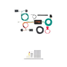 CURT 56308 Vehicle-Side Custom 4-Pin Trailer Wiring Harness, Fits Select Fiat 500X