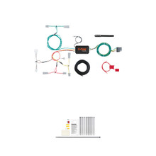 CURT 56299 Vehicle-Side Custom 4-Pin Trailer Wiring Harness, Fits Select Honda Accord Sedan