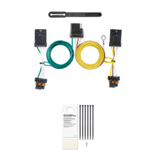 CURT 56340 Vehicle-Side Custom 4-Pin Trailer Wiring Harness, Fits Select Buick LaCrosse