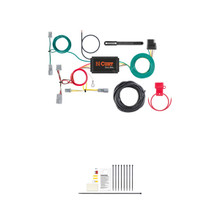 CURT 56341 Vehicle-Side Custom 4-Pin Trailer Wiring Harness, Fits Select Honda Civic