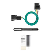 CURT 56325 Vehicle-Side Custom 4-Pin Trailer Wiring Harness, Fits Select Buick Envision, Chevrolet Blazer, GMC Acadia, Cadillac XT5, XT6