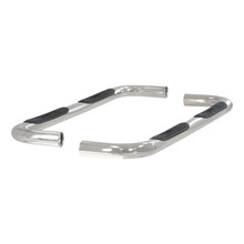 ARIES 202003-2 3-Inch Round Polished Stainless Steel Nerf Bars, No-Drill, Fits Select Toyota Tundra