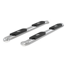 ARIES S222009-2 4-Inch Oval Polished Stainless Steel Nerf Bars, Select Toyota Tacoma
