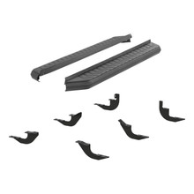 ARIES 2061001 AeroTread 5 x 70-Inch Black Stainless SUV Running Boards, Select Acura MDX