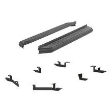 ARIES 2061015 AeroTread 5 x 70-Inch Black Stainless SUV Running Boards, Select Toyota Highlander