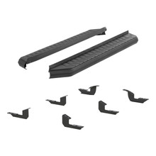ARIES 2061027 AeroTread 5 x 67-Inch Black Stainless SUV Running Boards, Select Toyota 4Runner