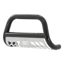 ARIES B35-2000 3-Inch Black Steel Bull Bar, No-Drill, Select Toyota Tacoma