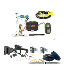07 - 12 Nissan Versa Hatchback CURT Trailer Brake Controller 7-Way Upgrade Kit  7WK2086