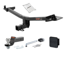 Trailer Hitch + Drawbar + Lock + Cover Bundles for 2015 Audi Q3