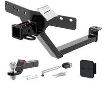 Trailer Hitch + Drawbar + Lock + Cover Bundles for 2004 BMW X5