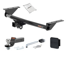 Trailer Hitch + Drawbar + Lock + Cover Bundles for 2017 Land Rover Discovery Sport