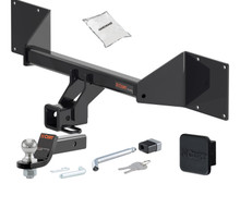 Trailer Hitch + Drawbar + Lock + Cover Bundles for 2023 Audi Q4 e-tron