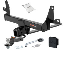 Trailer Hitch + Drawbar + Lock + Cover Bundles for 2014 BMW X1