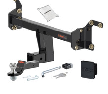 Trailer Hitch + Drawbar + Lock + Cover Bundles for 2022 BMW iX