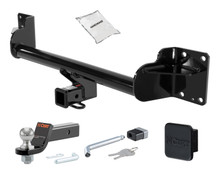 Trailer Hitch + Drawbar + Lock + Cover Bundles for 2011 BMW X6
