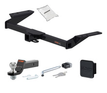 Trailer Hitch + Drawbar + Lock + Cover Bundles for 2020 Chevrolet Blazer