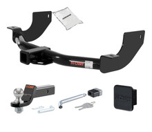 Trailer Hitch + Drawbar + Lock + Cover Bundles for 2012 Land Rover Range Rover Sport