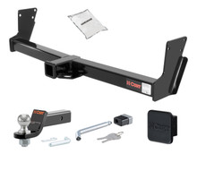 Trailer Hitch + Drawbar + Lock + Cover Bundles for 1998 Chevrolet Blazer