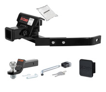 Trailer Hitch + Drawbar + Lock + Cover Bundles for 2000 Land Rover Discovery
