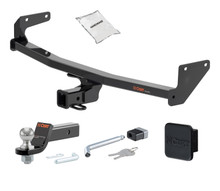 Trailer Hitch + Drawbar + Lock + Cover Bundles for 2024 Kia Niro EV