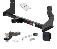 Trailer Hitch + Drawbar + Lock + Cover Bundles for 2017 Mercedes-Benz Sprinter 3500