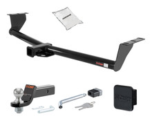 Trailer Hitch + Drawbar + Lock + Cover Bundles for 2012 Kia Sedona