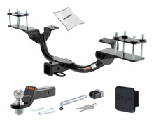 11 - 11 Mercedes-Benz ML350 BluTec 4Matic 2in. CURT Trailer Hitch + Ball Mount + Cover + Lock Kit HWA1904