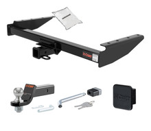 Trailer Hitch + Drawbar + Lock + Cover Bundles for 1996 Jeep Grand Cherokee