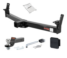 Trailer Hitch + Drawbar + Lock + Cover Bundles for 1991 Mazda Navajo
