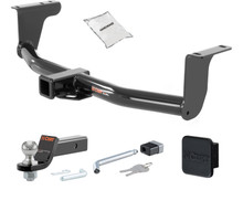 Trailer Hitch + Drawbar + Lock + Cover Bundles for 2015 Nissan Murano