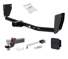 Trailer Hitch + Drawbar + Lock + Cover Bundles for 2005 Dodge Durango
