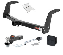 Trailer Hitch + Drawbar + Lock + Cover Bundles for 1993 Toyota 4Runner