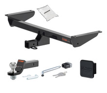 Trailer Hitch + Drawbar + Lock + Cover Bundles for 2024 Volkswagen Atlas