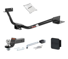 Trailer Hitch + Drawbar + Lock + Cover Bundles for 2011 Hyundai Santa Fe