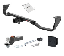 Trailer Hitch + Drawbar + Lock + Cover Bundles for 2008 Hyundai Santa Fe