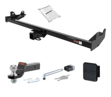 04 - 07 Ford Freestar 2in. CURT Trailer Hitch + Ball Mount + Cover + Lock Kit HWA946