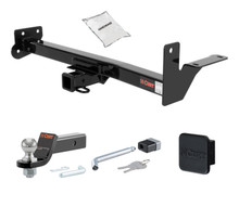 89 - 94 ISUZU Amigo Excluding 2.3L 2in. CURT Trailer Hitch + Ball Mount + Cover + Lock Kit HWA1504