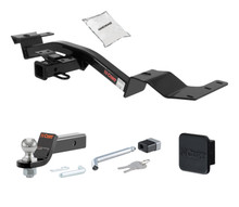 Trailer Hitch + Drawbar + Lock + Cover Bundles for 2001 Toyota Sequoia