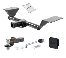 Trailer Hitch + Drawbar + Lock + Cover Bundles for 2019 GMC Acadia