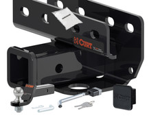 Trailer Hitch + Drawbar + Lock + Cover Bundles for 2024 Ford Bronco
