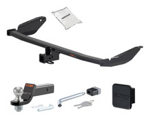 11 - 20 Toyota Sienna 2in. CURT Trailer Hitch + Ball Mount + Cover + Lock Kit HWA2436